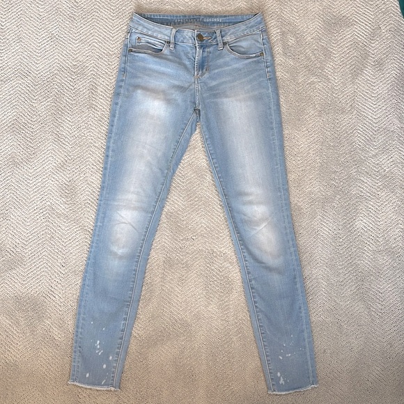 Articles of Society Paint Splattered Detailed Skinny Jeans (size 24) - Picture 2 of 5